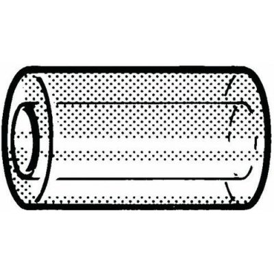 Nylonová průchodka Plast Polyamid (nylon) 6.6 2,5X4X2MM – Hledejceny.cz