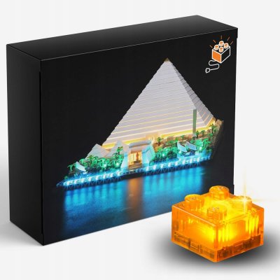 LEGO® Light My Bricks Sada světel 21058 Great Pyramid of Giza – Zboží Dáma