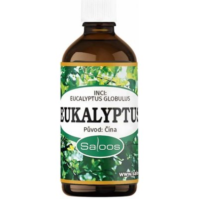 Saloos Esenciální olej Eukalyptus Čína 100 ml – Hledejceny.cz