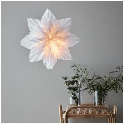 Markslöjd 705834 Vánoční dekorace NEELA 1xE14 25W 230V pr. 56 cm bílá ML1200 – Hledejceny.cz
