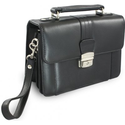 Arwel pánská kožená etue 611-2415 černá s držadlem – Zboží Mobilmania