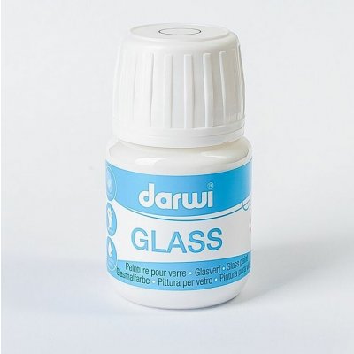 DARWI Vitrážová barva 30 ml bílá krycí – Sleviste.cz