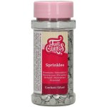 Fun Cakes Sprinkles - sypání stříbrné konfety 60g