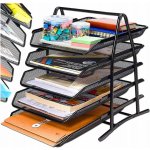 Donau Office Set A4 5 polic kov černý – Hledejceny.cz