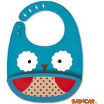 Skip Hop Zoo silikonový bryndák Sovička – Sleviste.cz