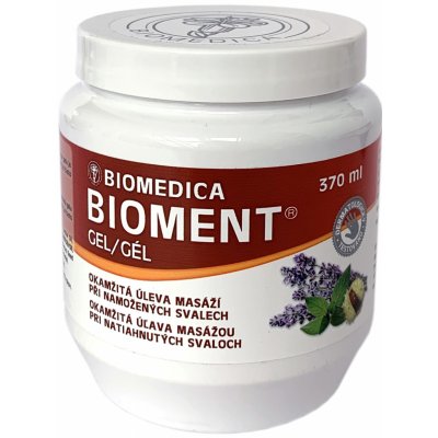 Biomedica Bioment masážní gel 370 ml – Zboží Mobilmania