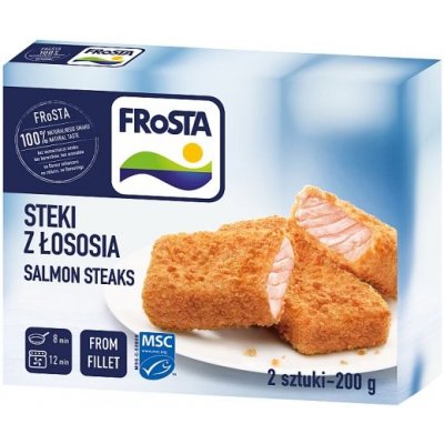 Frosta Steaky z lososa 2 ks 200 g