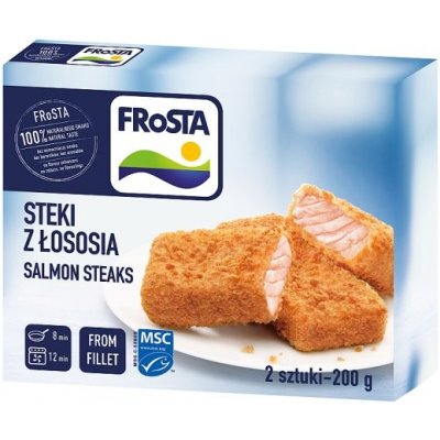 Frosta Steaky z lososa 2 ks 200 g – Zboží Dáma