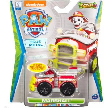 Spin Master Paw Patrol kovová autíčka super hrdinů Chase