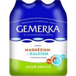 Gemerka Magnézium a kalcium jemně perlivá minerální voda 6 x 1,5 l – Hledejceny.cz