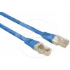 síťový kabel Solarix C5E-155BU-1MB Patch CAT5E UTP PVC, 1m, modrý