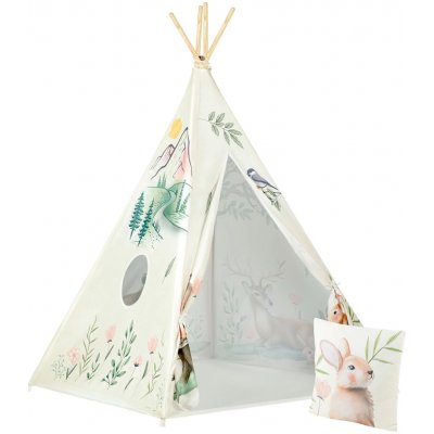 Nukido 740700 Dětské teepee béžové – Zboží Dáma