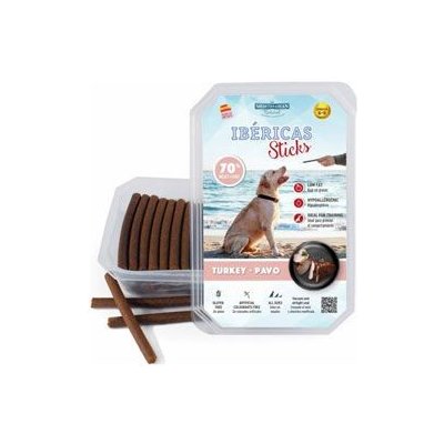 JUKO PETFOOD Pochoutka Ibéricas Sticks for Dog Turkey 800 g 75 ks – Zboží Mobilmania