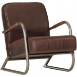 VidaXL bílo-hnědé pravá kozí kůže 247644 – Zboží Dáma