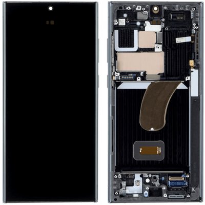LCD Displej + Dotykové sklo + Rám Samsung Galaxy S23 Ultra 5G ( originál – Zboží Mobilmania