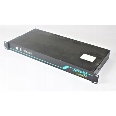 LevelOne KVM-0421 4-Port USB KVM Switch with Audio (Black Edition) - včetně kabelů – Zboží Živě