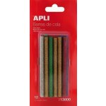 Apli tavné tyčinky se třpytkami, O 7,5 mm x 10 cm, mix barev, 12 ks – Hledejceny.cz