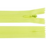 Spirálový zip skrytý No 3 délka 35 cm Varianta: 229 žlutá neon, Balení: 1 ks – Hledejceny.cz
