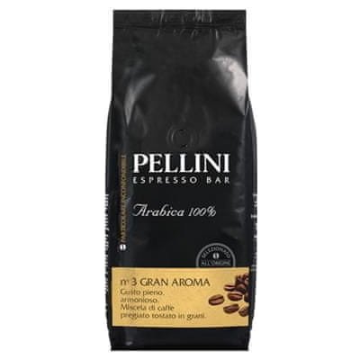 Pellini Gran Aroma vakuově balená zrnková 1 kg – Hledejceny.cz