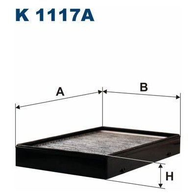 Filtr, vzduch v interiéru FILTRON K 1117A – Hledejceny.cz