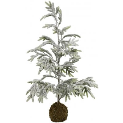 Chic Antique Zasněžený borovicový stromek se světýlky Pine Tree - 85 cm / 3xAA - Chic Antique – Hledejceny.cz