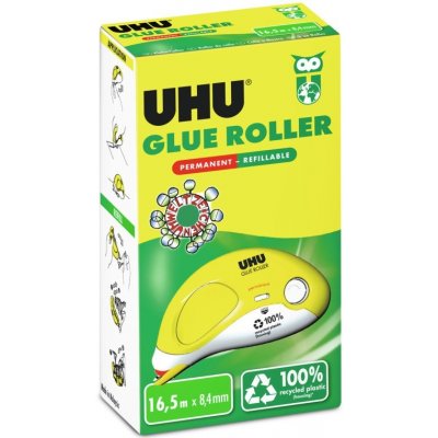 UHU Glue Roller Permanent Refillable 8,4 mm x 16,5 m – Zboží Živě