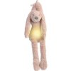 Hračka pro nejmenší Happy Horse Hudební králíček Richie se světýlkem 34 cm Old pink