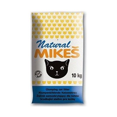 Mikeš NATURAL podestýlka pro kočky 10 kg