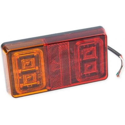 Sdružené světlo LED bez SPZ, 150x80 mm, 12/24 V – Hledejceny.cz