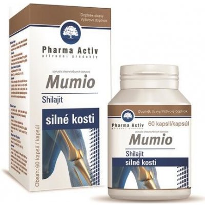 Pharma Activ Shilajit mumio – výživový doplněk 60 kapslí