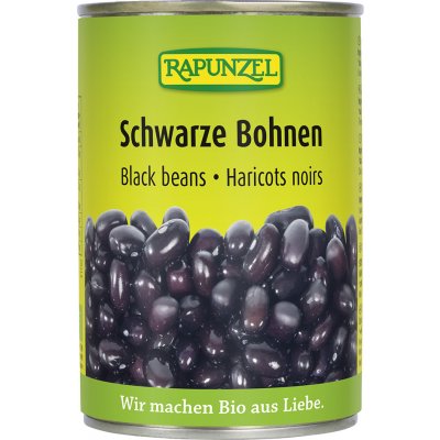 Rapunzel Bio černé fazole sterilované 400 g – Zboží Mobilmania