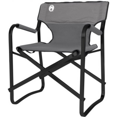 Coleman Steel Deck Chair Šedá židle – Hledejceny.cz