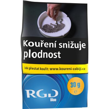 RGD Blue tabák cigaretový 30 g x 10 ks