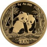China Mint Zlatá mince Panda 2026 8 g – Zboží Mobilmania