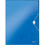 LEITZ Desky s gumičkou Wow Jumbo, modrá, 30 mm, PP, A4 – Hledejceny.cz