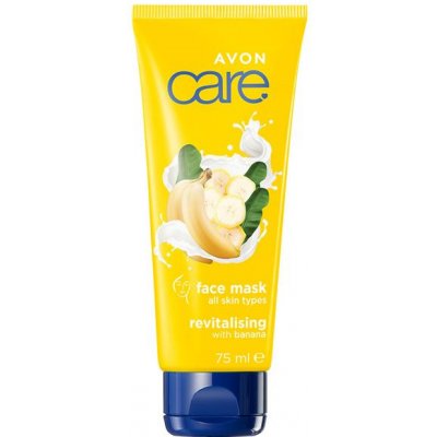 Avon Care Revitalizační pleťová maska s banánem 75 ml