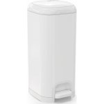 Diaper Genie Koš na pleny ocelový šedý s XL náplní – Zboží Mobilmania