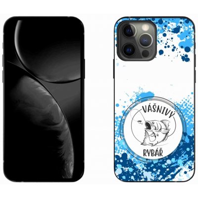 mmCase na iPhone 13 Pro Max 6.7 - vášnivý rybář bílé pozadí – Zboží Mobilmania