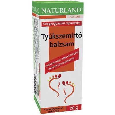 Naturland ZMĚKČUJÍCÍ BALZÁM NA KUŘÍ OKA 1x20 g – Zbozi.Blesk.cz