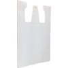Nákupní taška a košík Mikrotenová taška nosnost 4 kg 45x25x12 cm bílá 100 ks