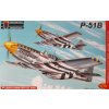 Sběratelský model Kovozávody Prostějov P 51B model letadla 1:72