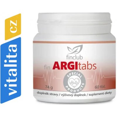 Finclub Argitabs arginin 60 tablet – Hledejceny.cz