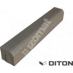 Diton Silniční obrubník nájezdový 100 x 15 x 15 cm přírodní beton 1 ks