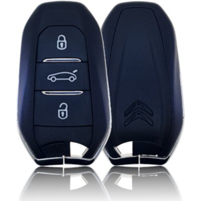 KeylessGo klíč s dálkovym ovládáním Peugeot 308 508 Citroen C4 Picasso 3tl. 434 MHz ID46 HU83 | Zboží Auto