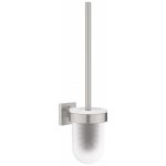 GROHE QuickFix Start Cube WC štětka nástěnná s držákem sklo supersteel 40977DC0 – Hledejceny.cz