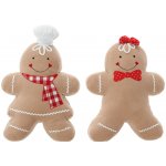Pro-Tech shop Vánoční figurka elegantní perníkový chlapec / holčička 33x13x49cm 69709 – Hledejceny.cz