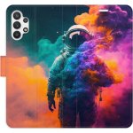Pouzdro iSaprio Flip s kapsičkami na karty - Astronaut in Colours 02 Samsung Galaxy A32 5G – Hledejceny.cz