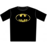 Batman Distressed Logo T Shirt – Zboží Mobilmania