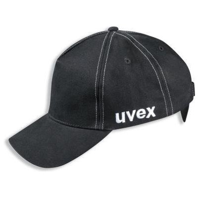 UVEX u-cap sport vel. 60-63 Ochranná čepice, protinárazová, tvrdá skořepina z ABS, textilní čepice z bavlny, kšilt 7cm, vel. 60-63, černá 9794402 – Zboží Mobilmania