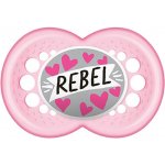 MaM šidítko Rock'n Roll silikon Born to Rock červená – Zboží Dáma